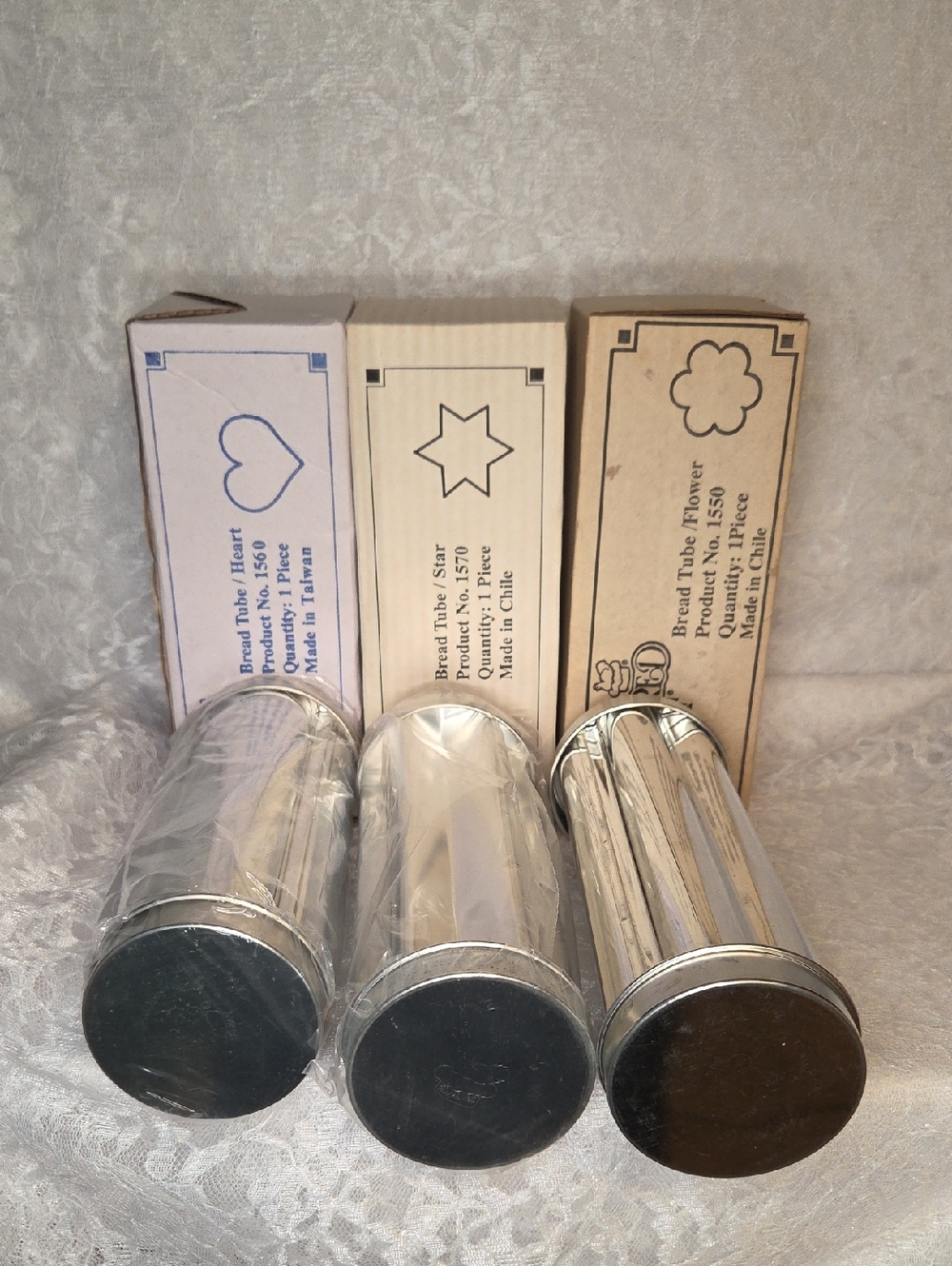 The Pampered Chef: 3 Bread Tubes